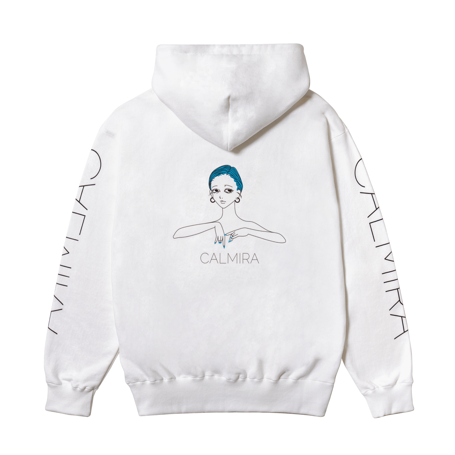 青髪 Hoodie type-B