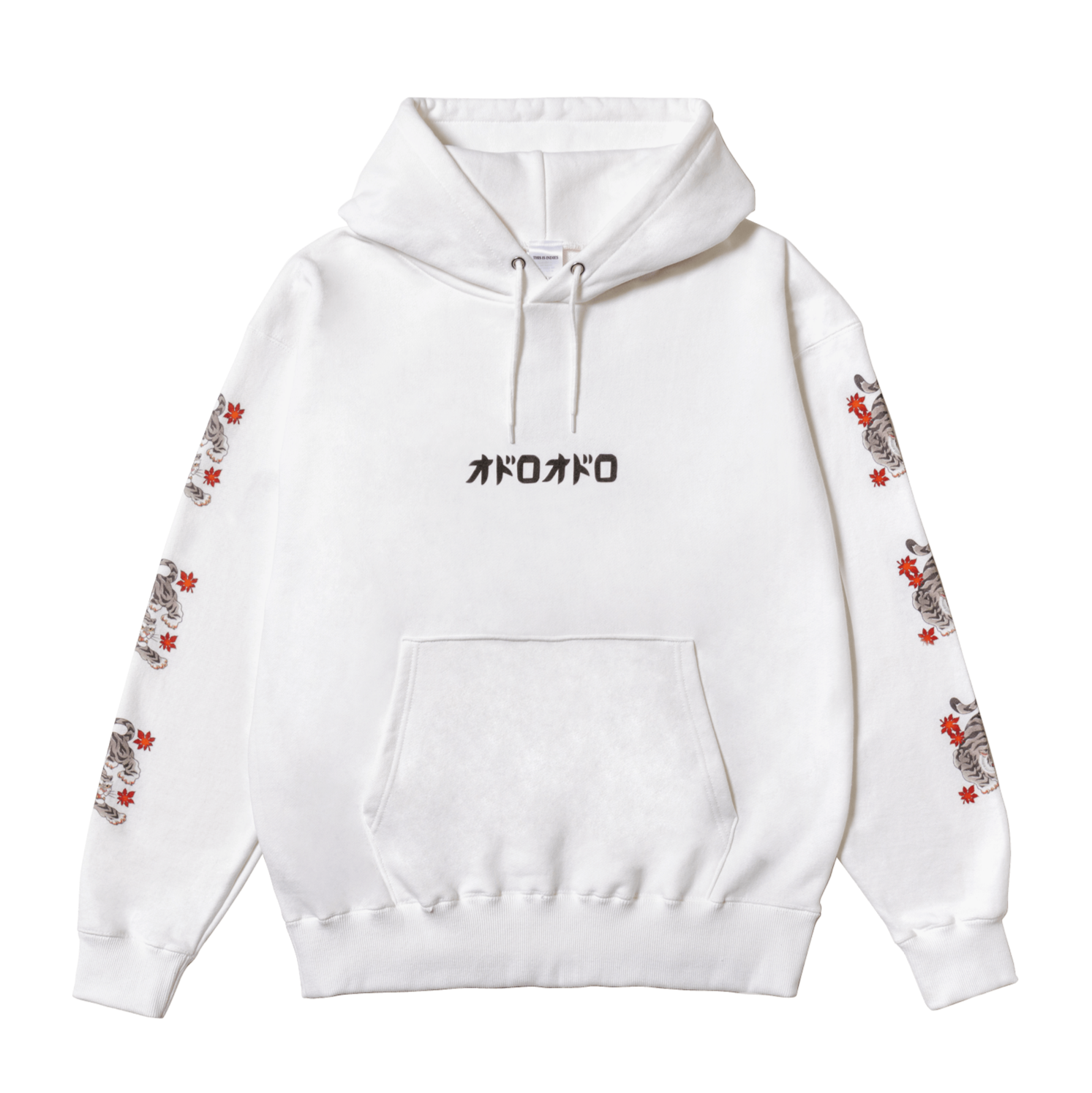 五黄の虎 Hoodie type-A