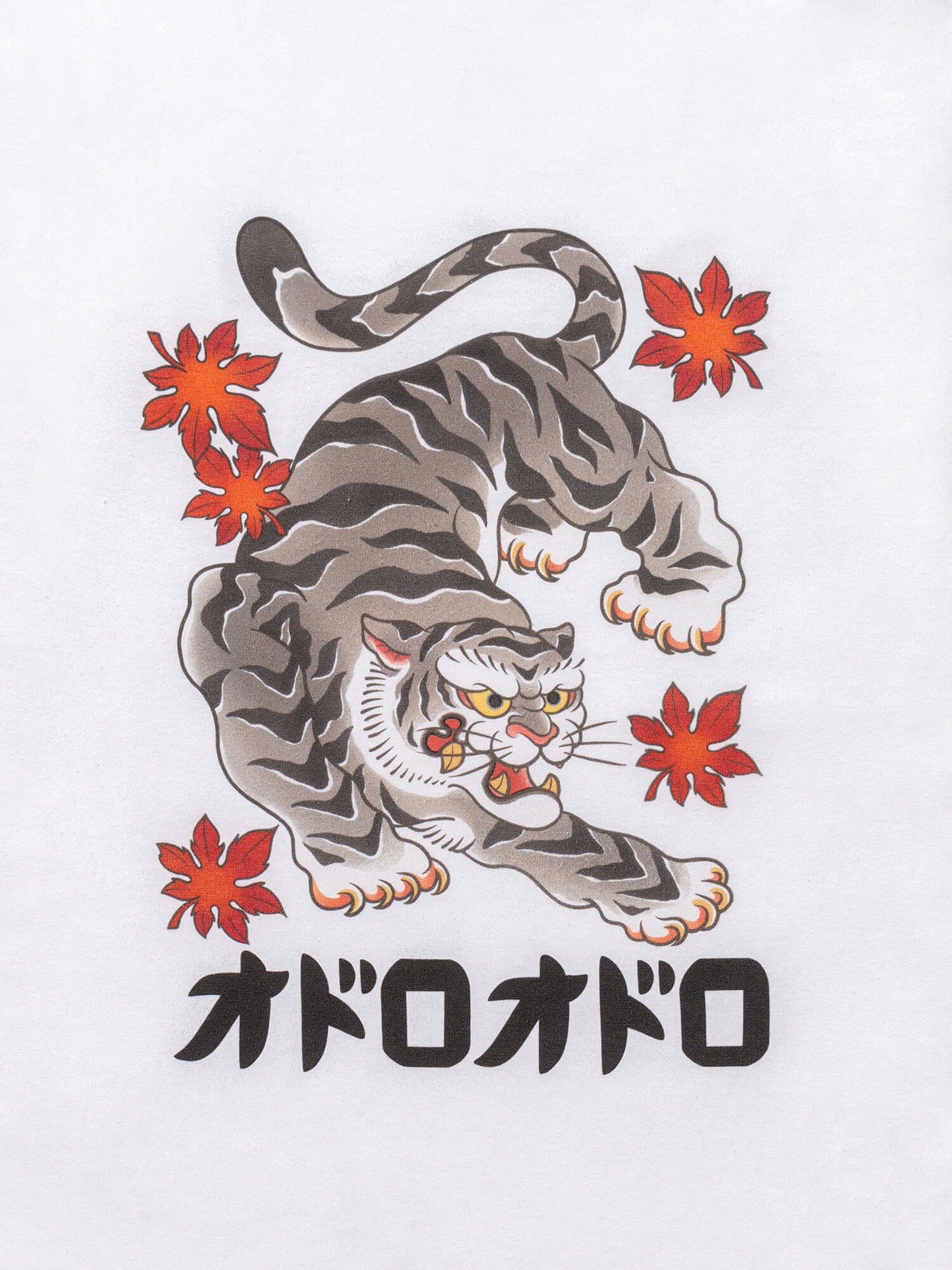 五黄の虎 Long Sleeve T-Shirt type-B