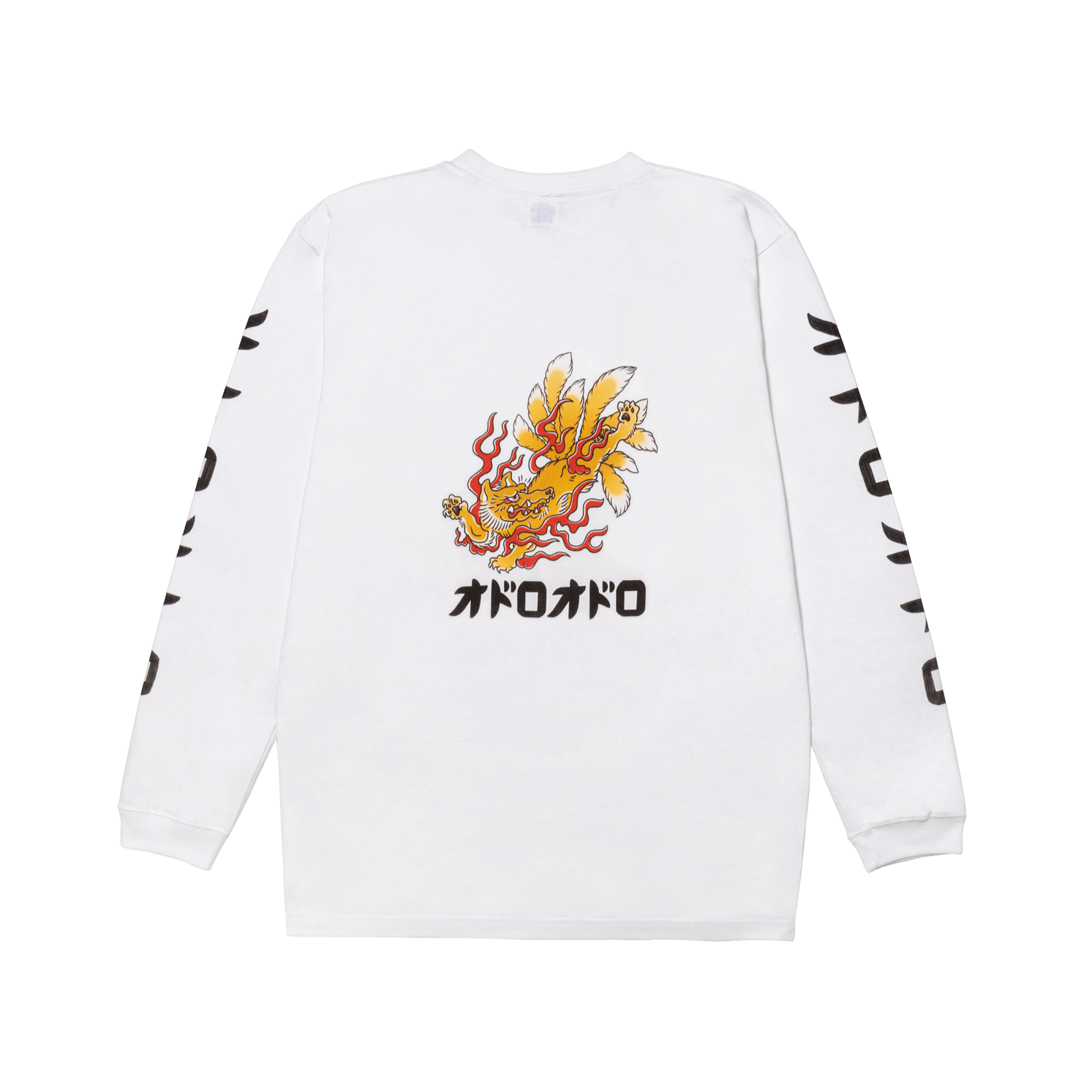 九尾の狐 Long Sleeve T-Shirt type-B