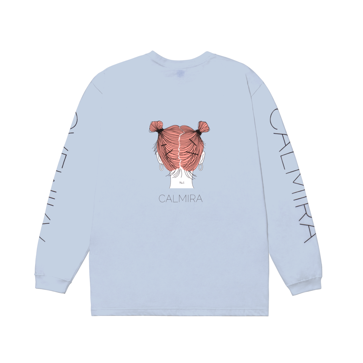 No.5 Long Sleeve T-Shirt type-B BL