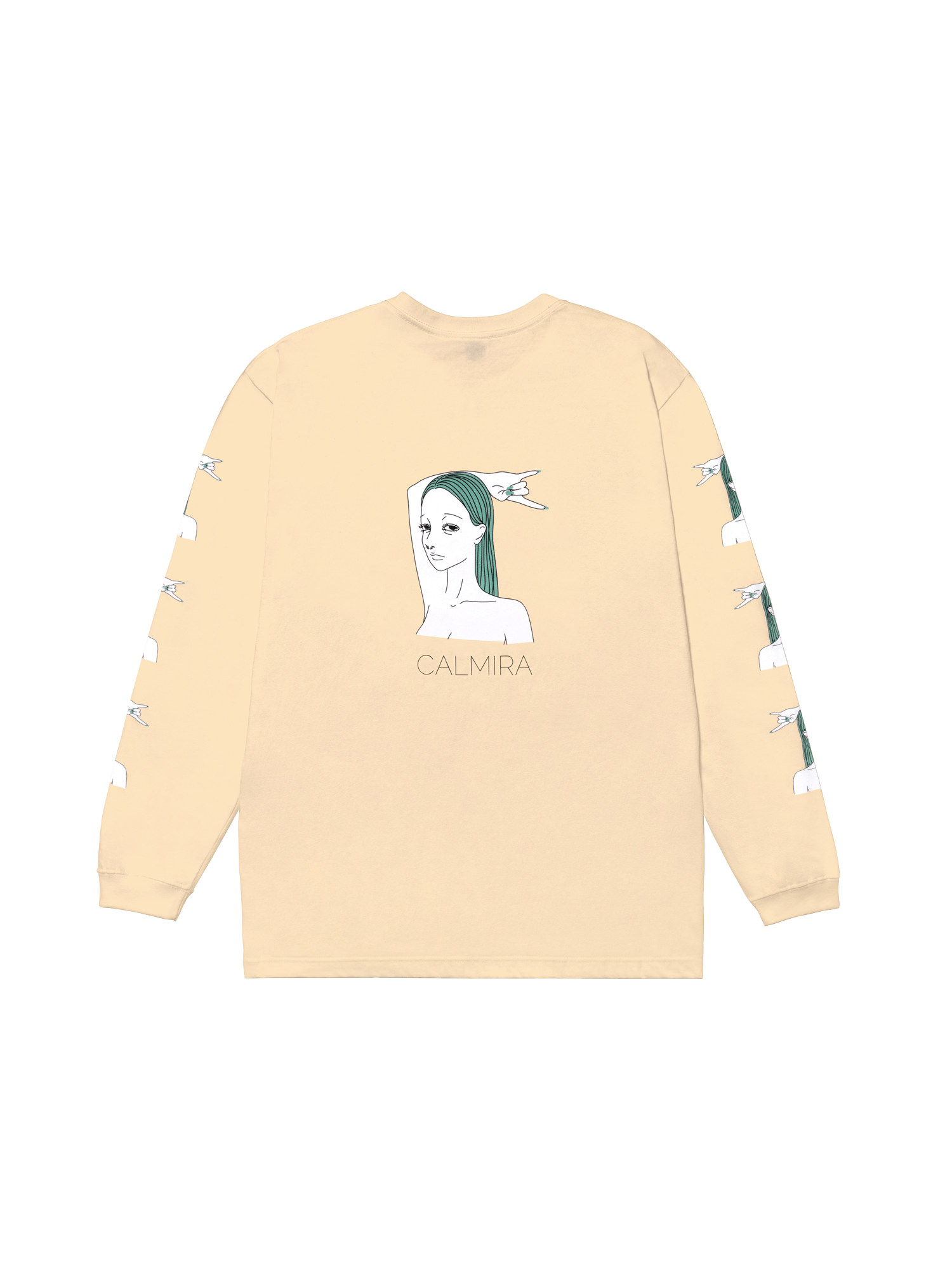 狐指 Long Sleeve T-Shirt type-A YE