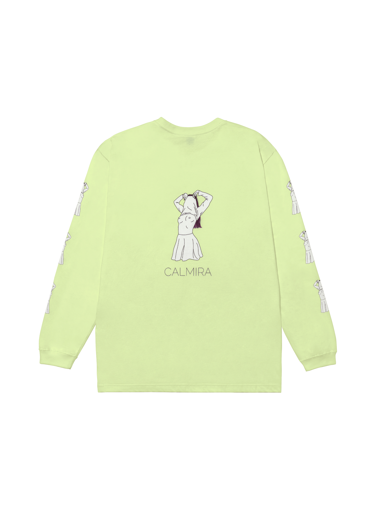 ヌード Long Sleeve T-Shirt type-A GN