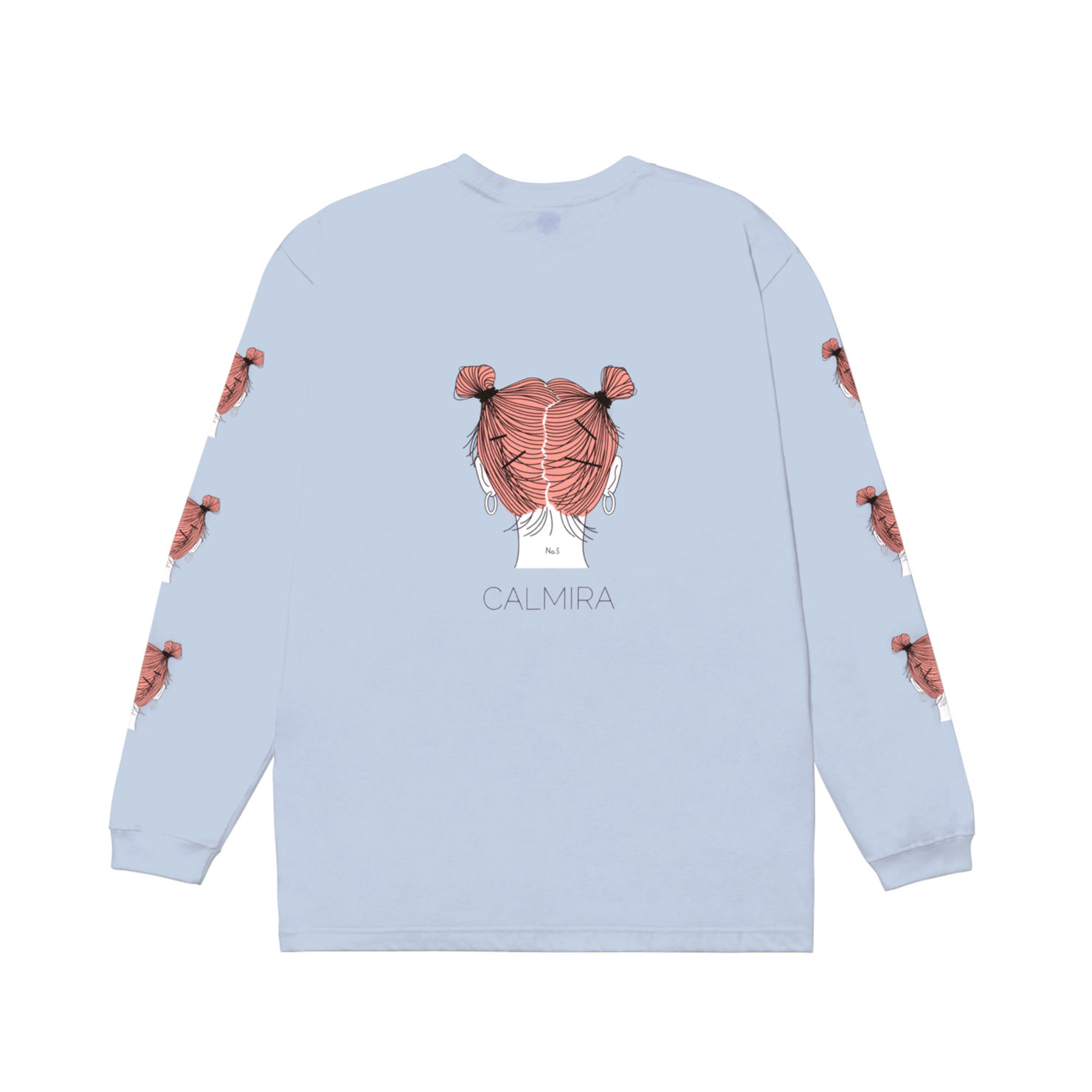 No.5 Long Sleeve T-Shirt type-A BL