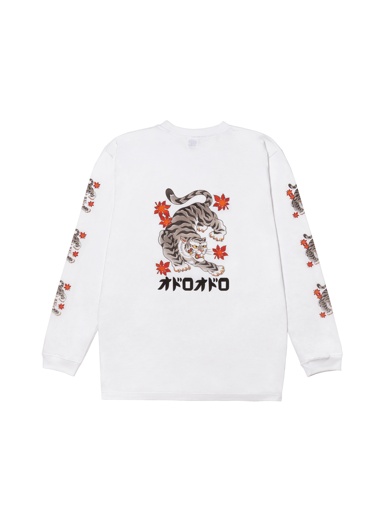 五黄の虎 Long Sleeve T-Shirt type-A