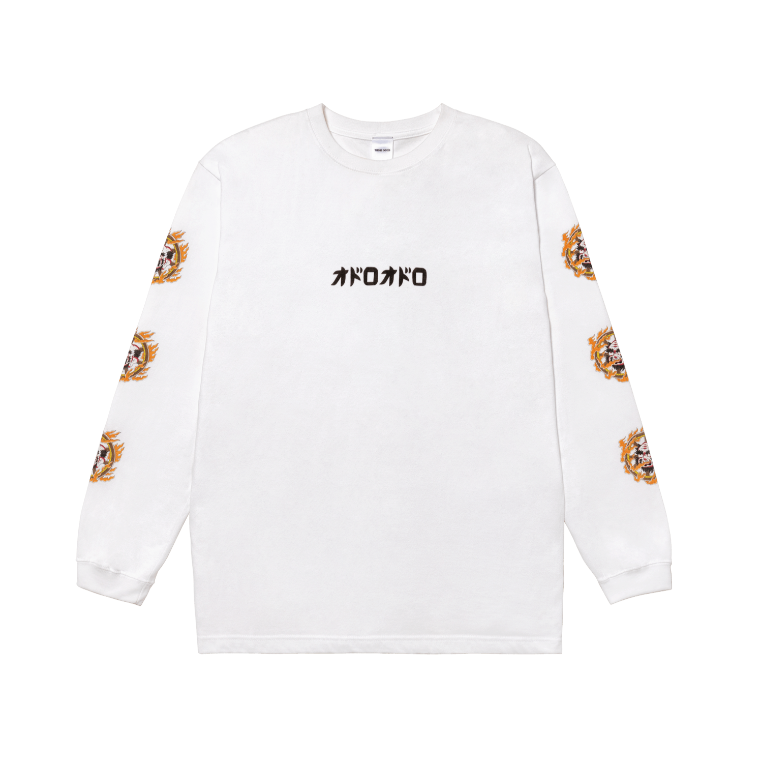 輪入道 Long Sleeve T-Shirt type-A