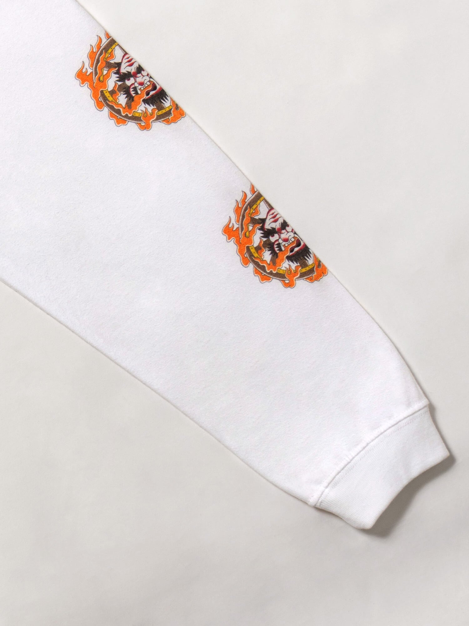 輪入道 Long Sleeve T-Shirt type-A