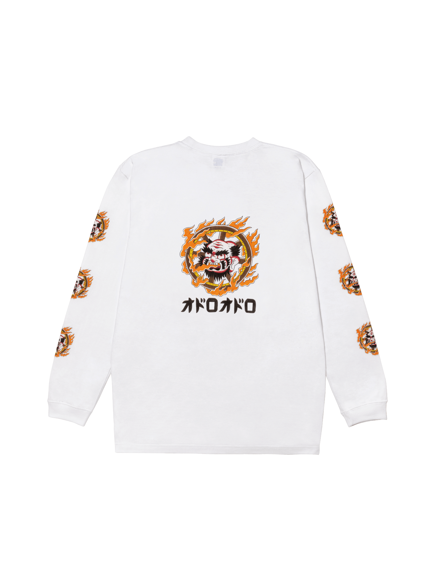 輪入道 Long Sleeve T-Shirt type-A
