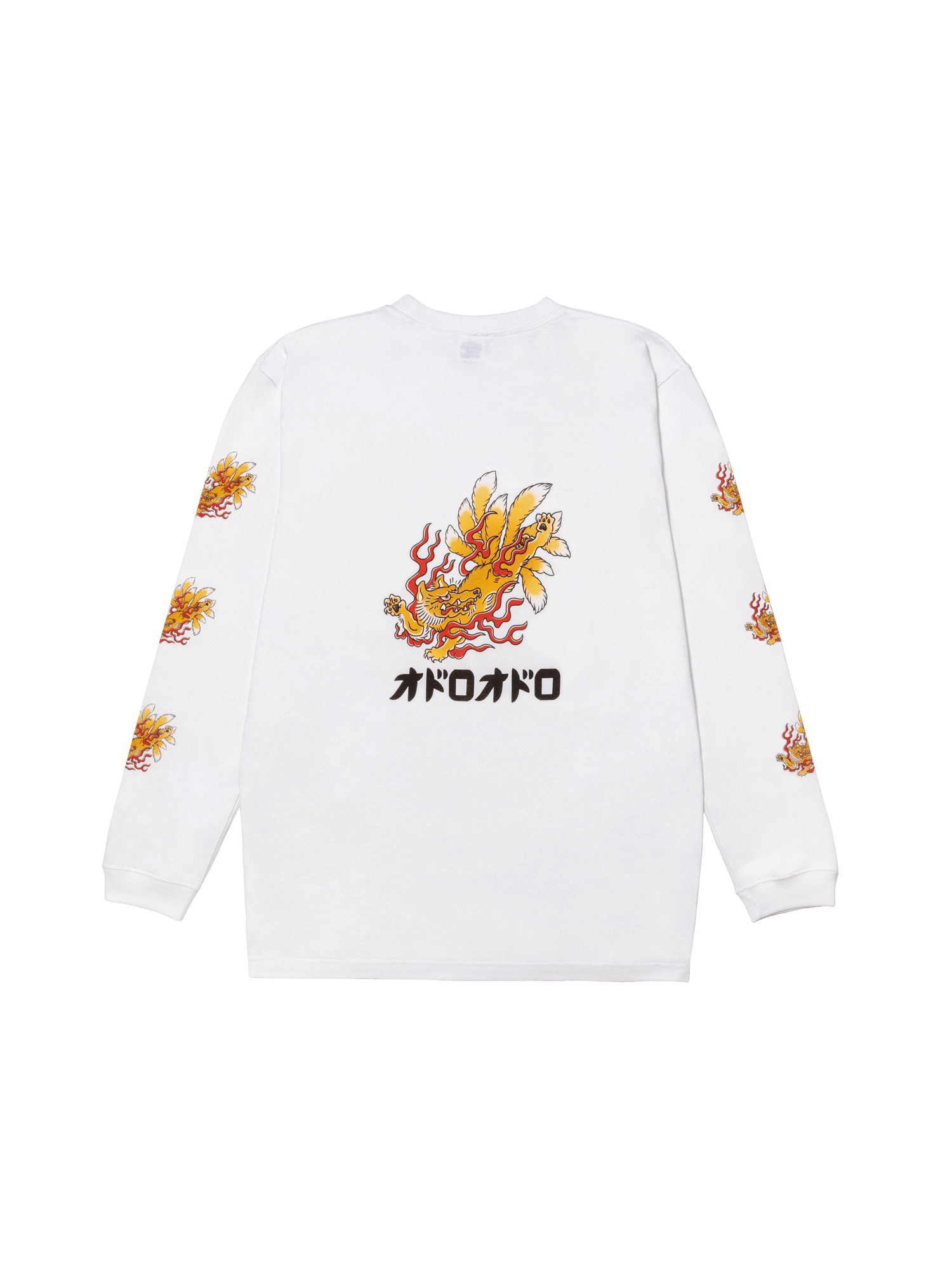 九尾の狐 Long Sleeve T-Shirt type-A