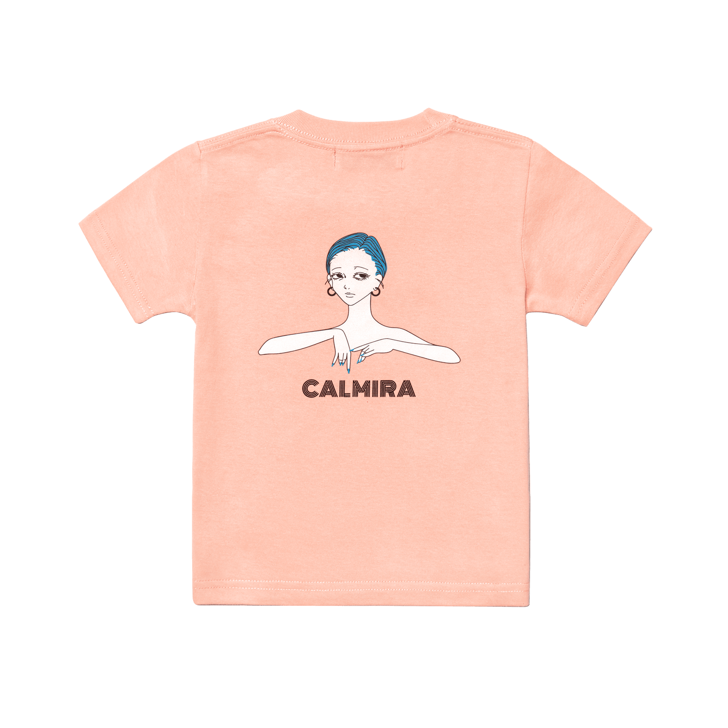 青髪 Kids T-Shirt type-RD