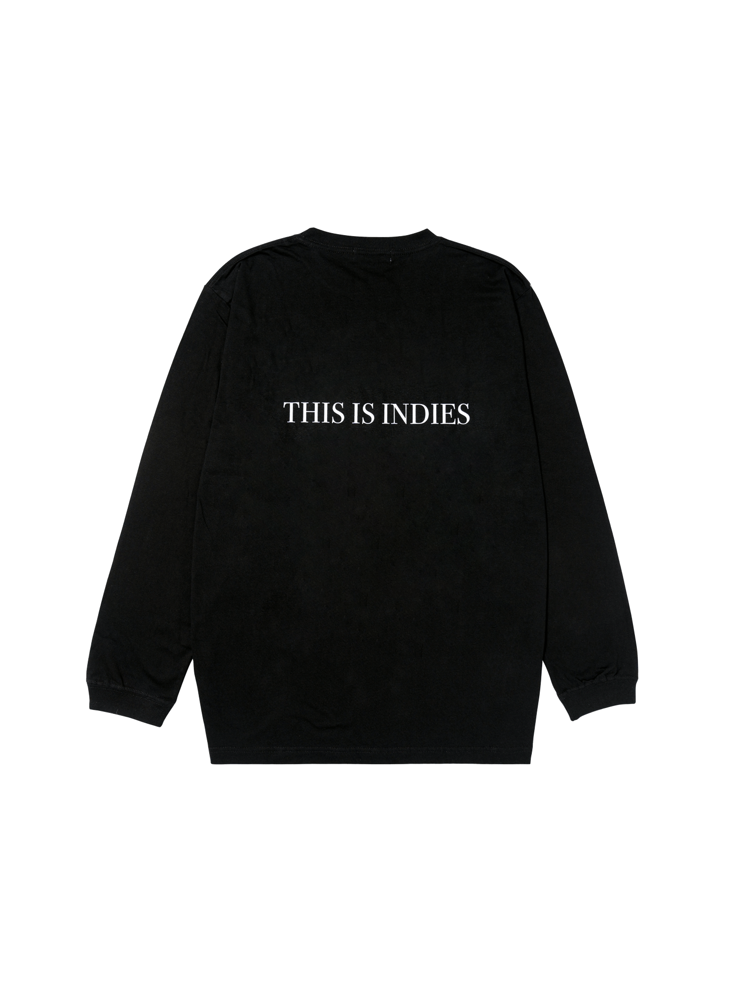 オドロオドロ ロゴ Long Sleeve T-Shirt BLACK