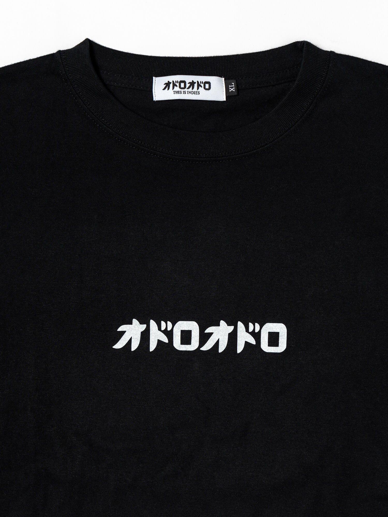 オドロオドロ ロゴ Long Sleeve T-Shirt BLACK