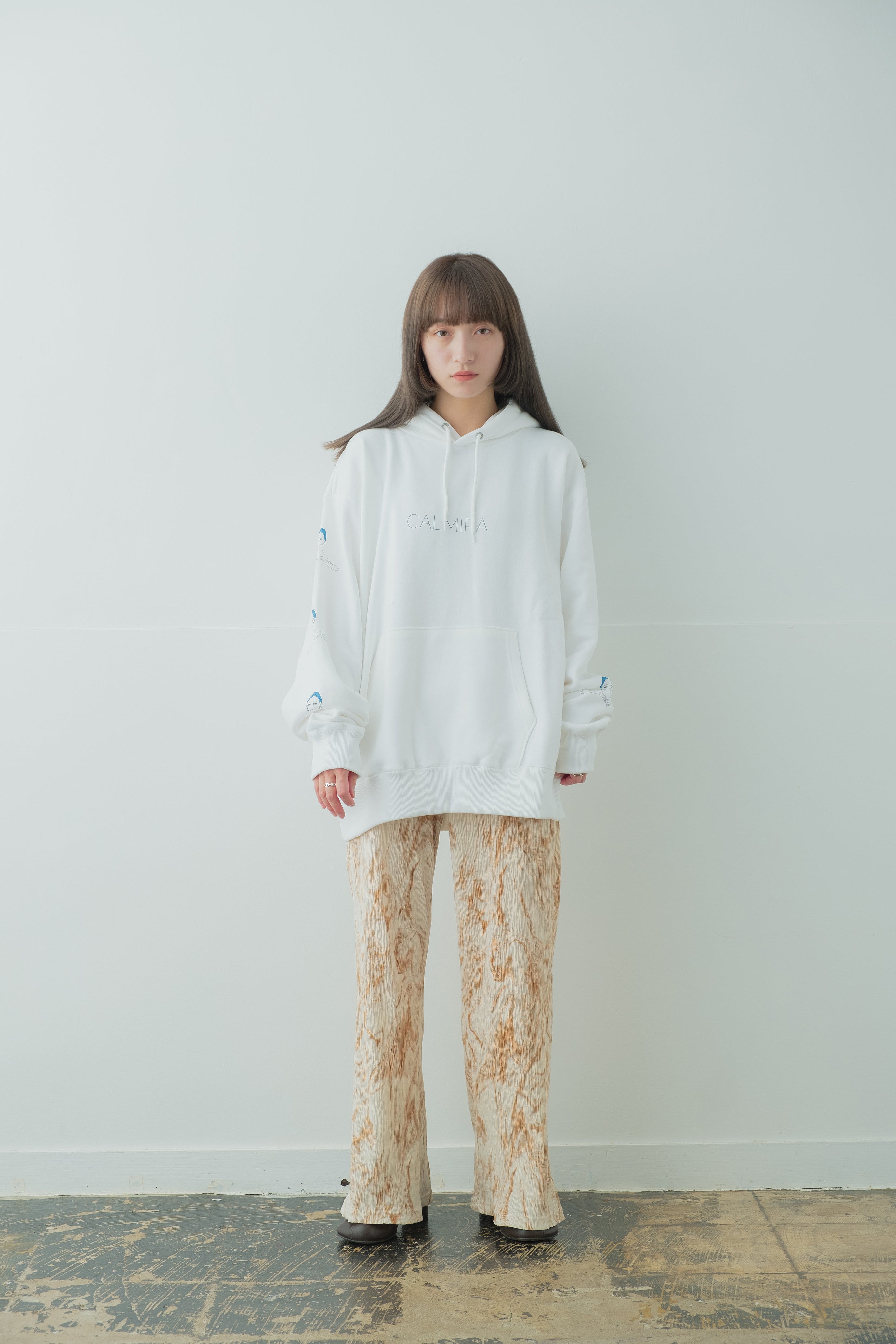 青髪 Hoodie type-A