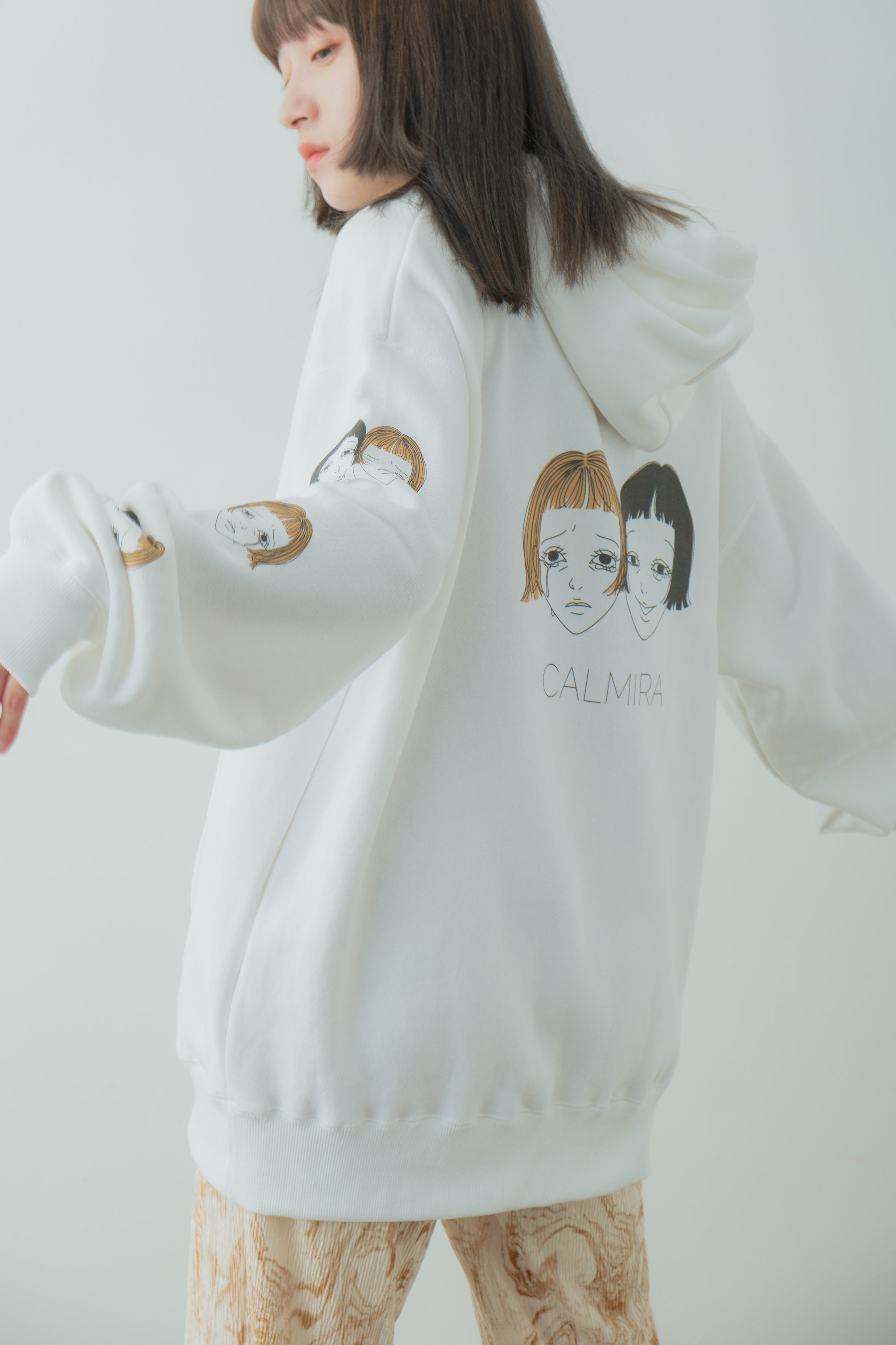 泣き笑 Hoodie type-A