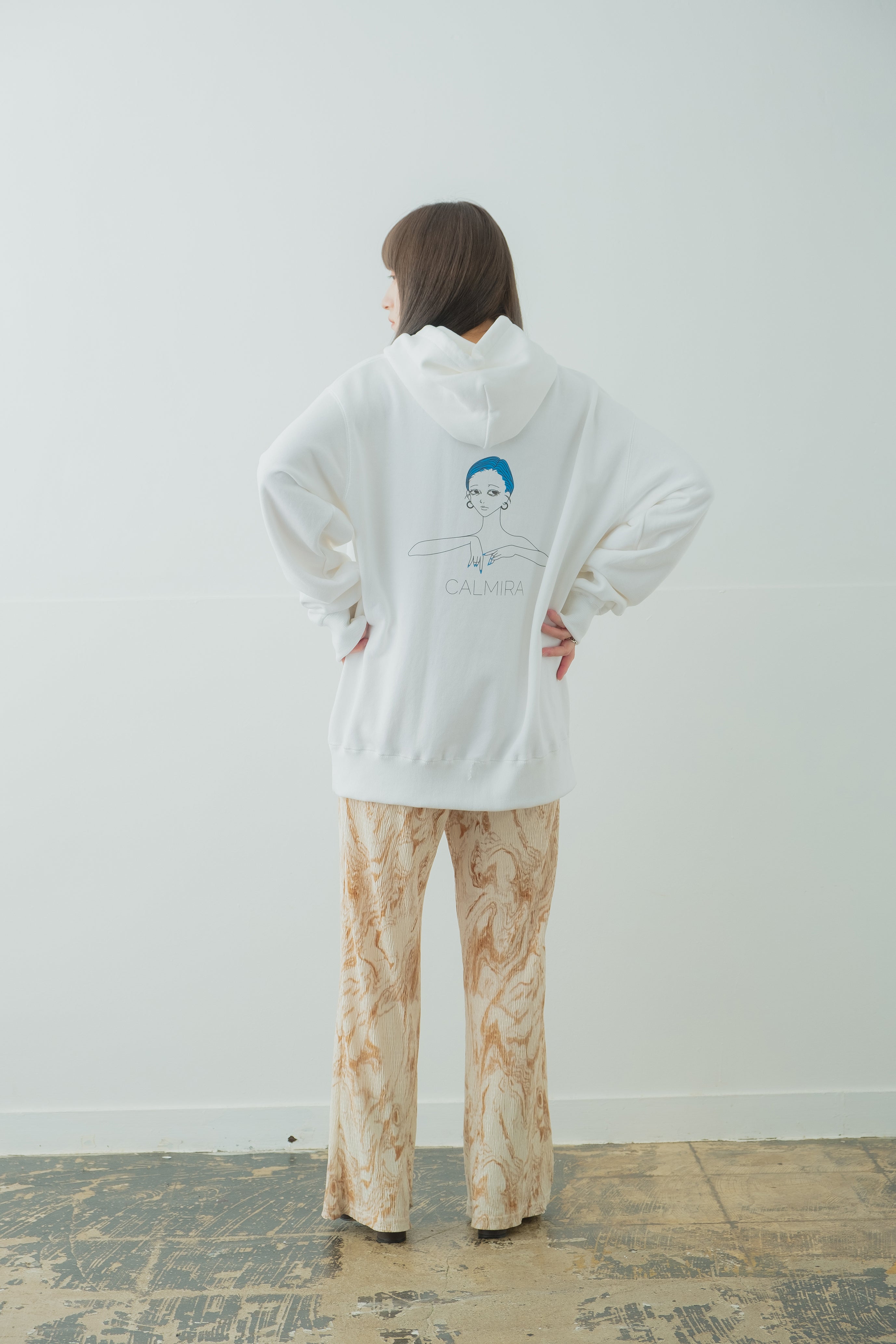 青髪 Hoodie type-B