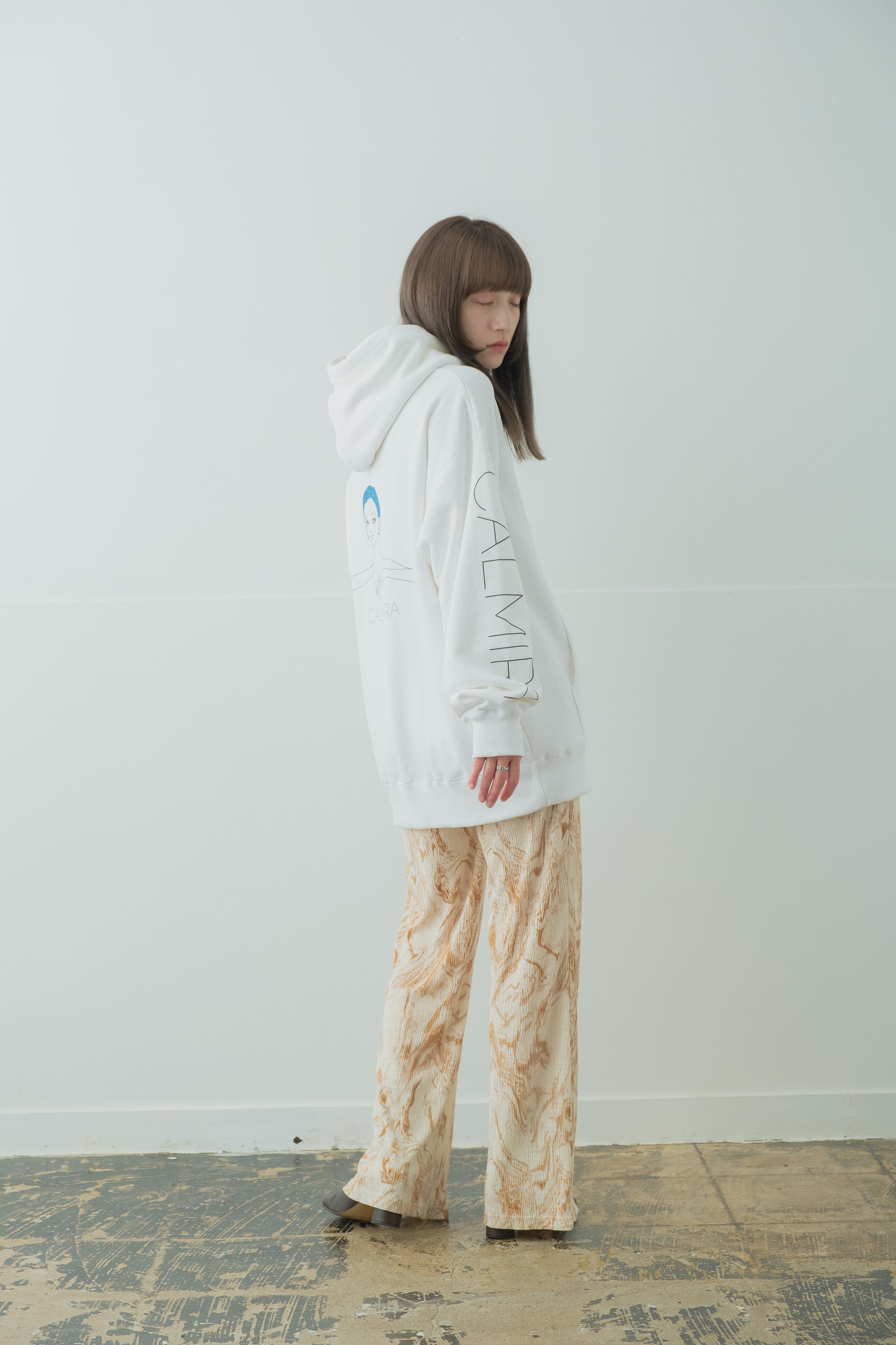 青髪 Hoodie type-B