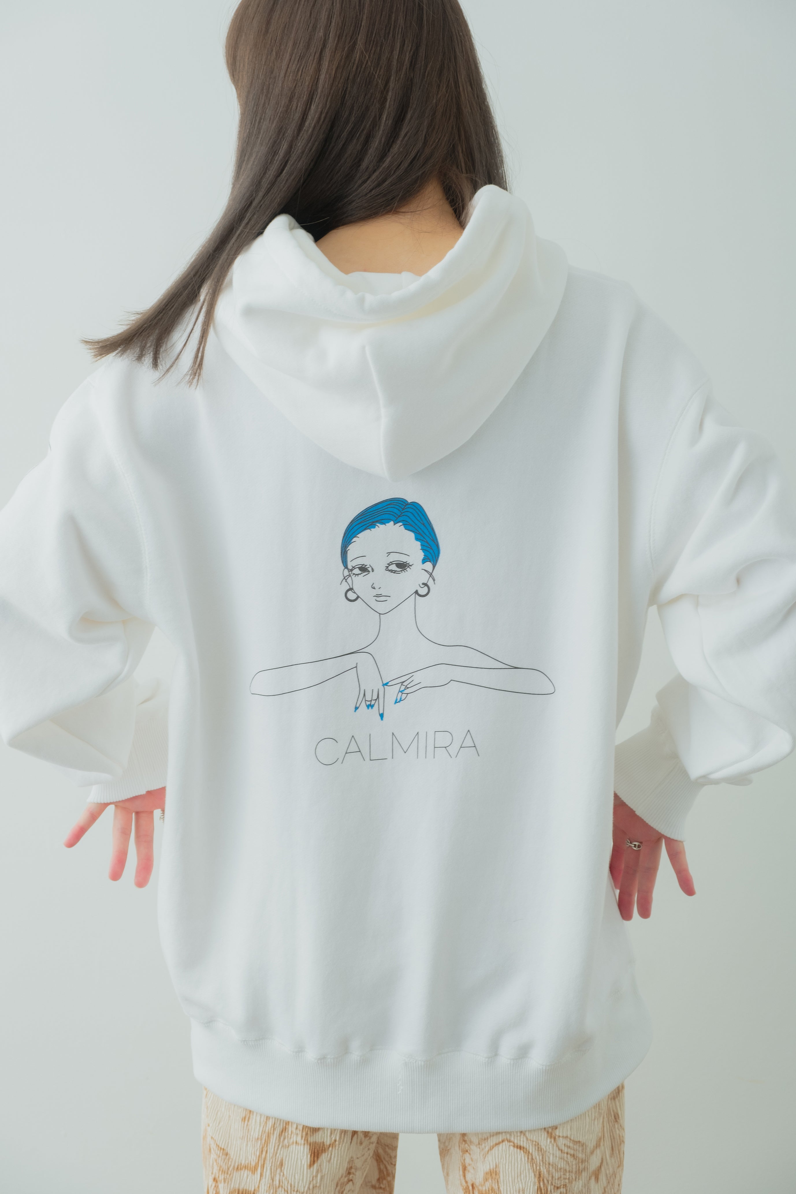 青髪 Hoodie type-B