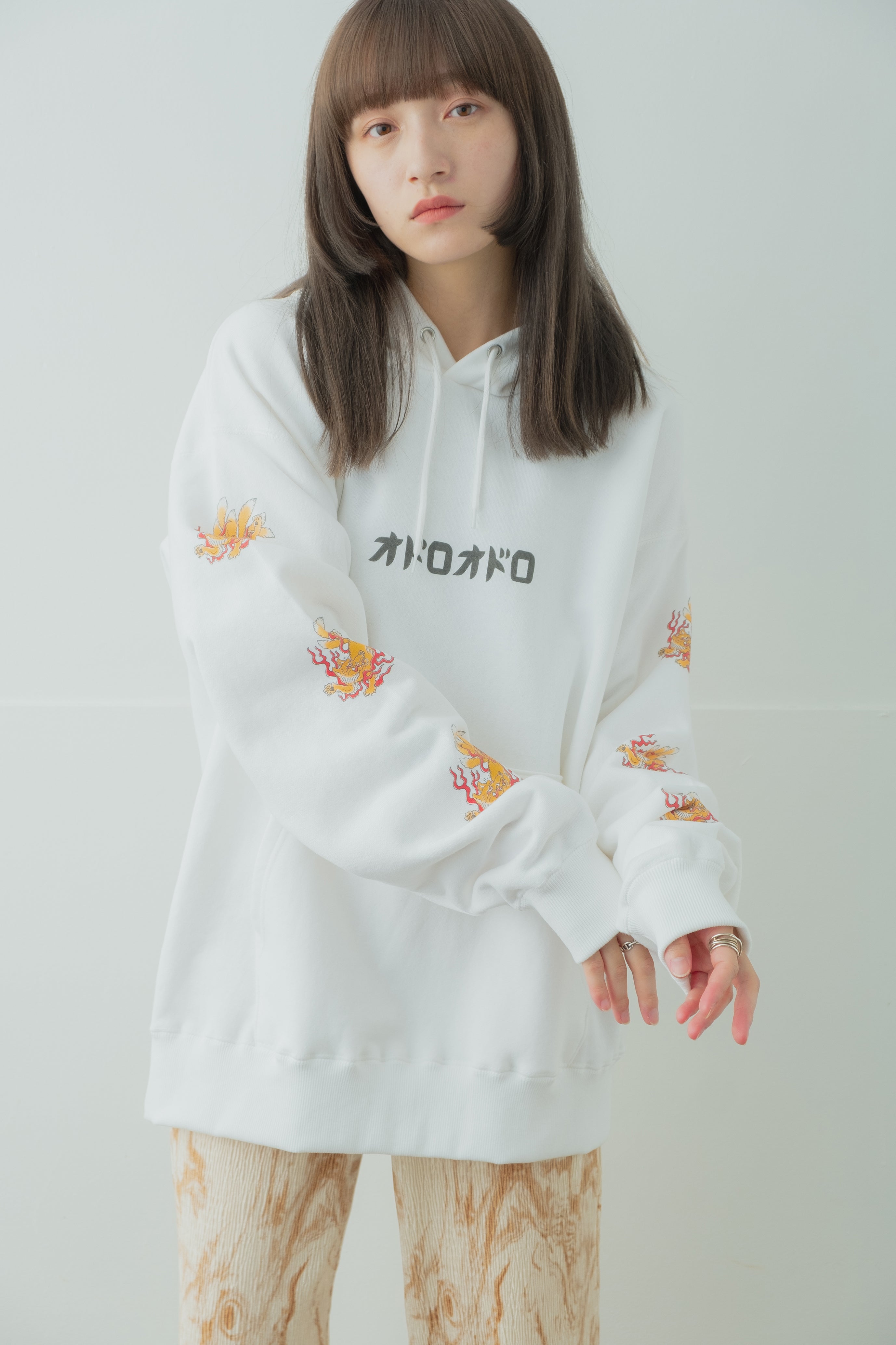 九尾の狐 Hoodie type-A