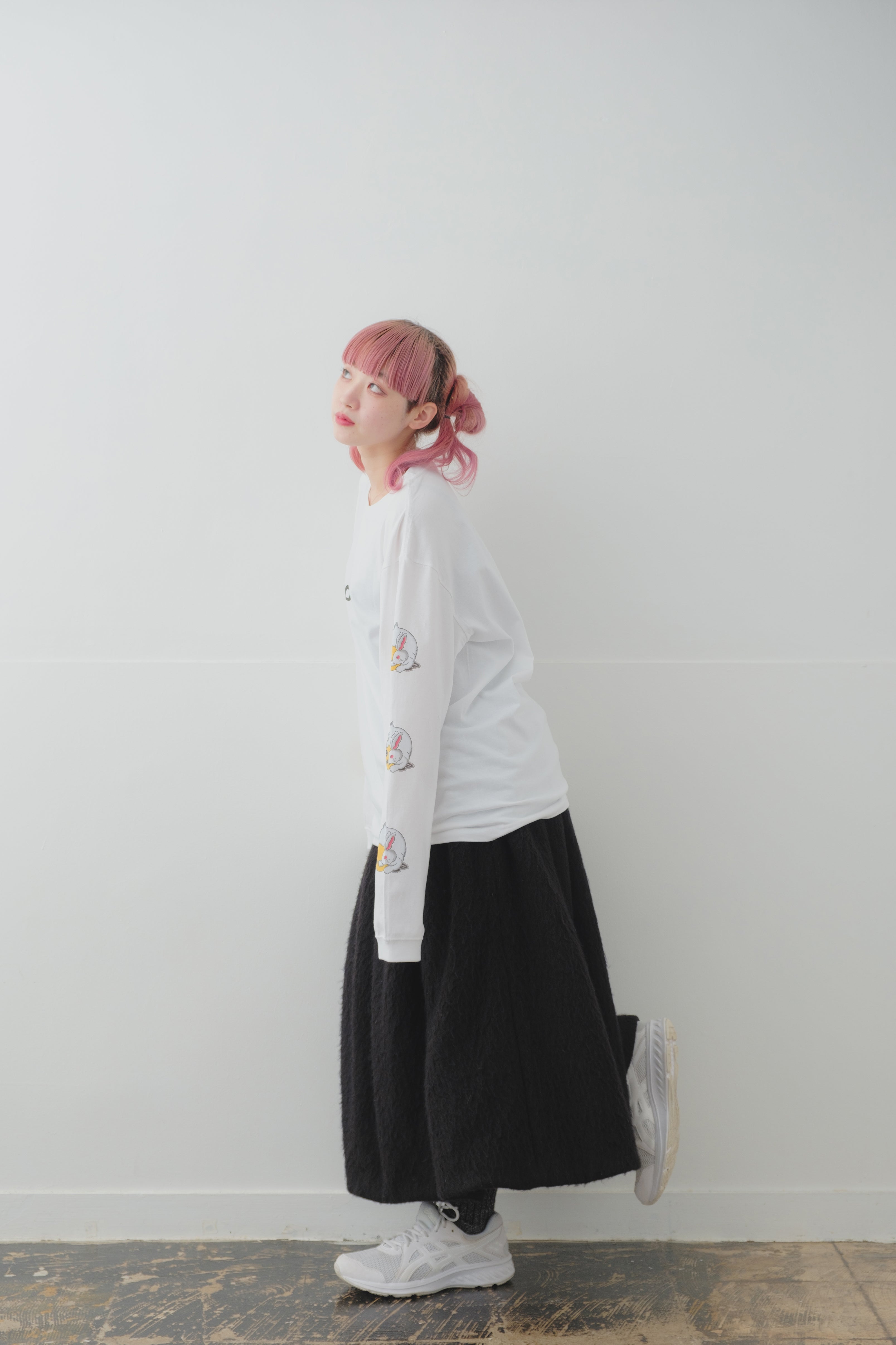 白兎 Long Sleeve T-Shirt type-A