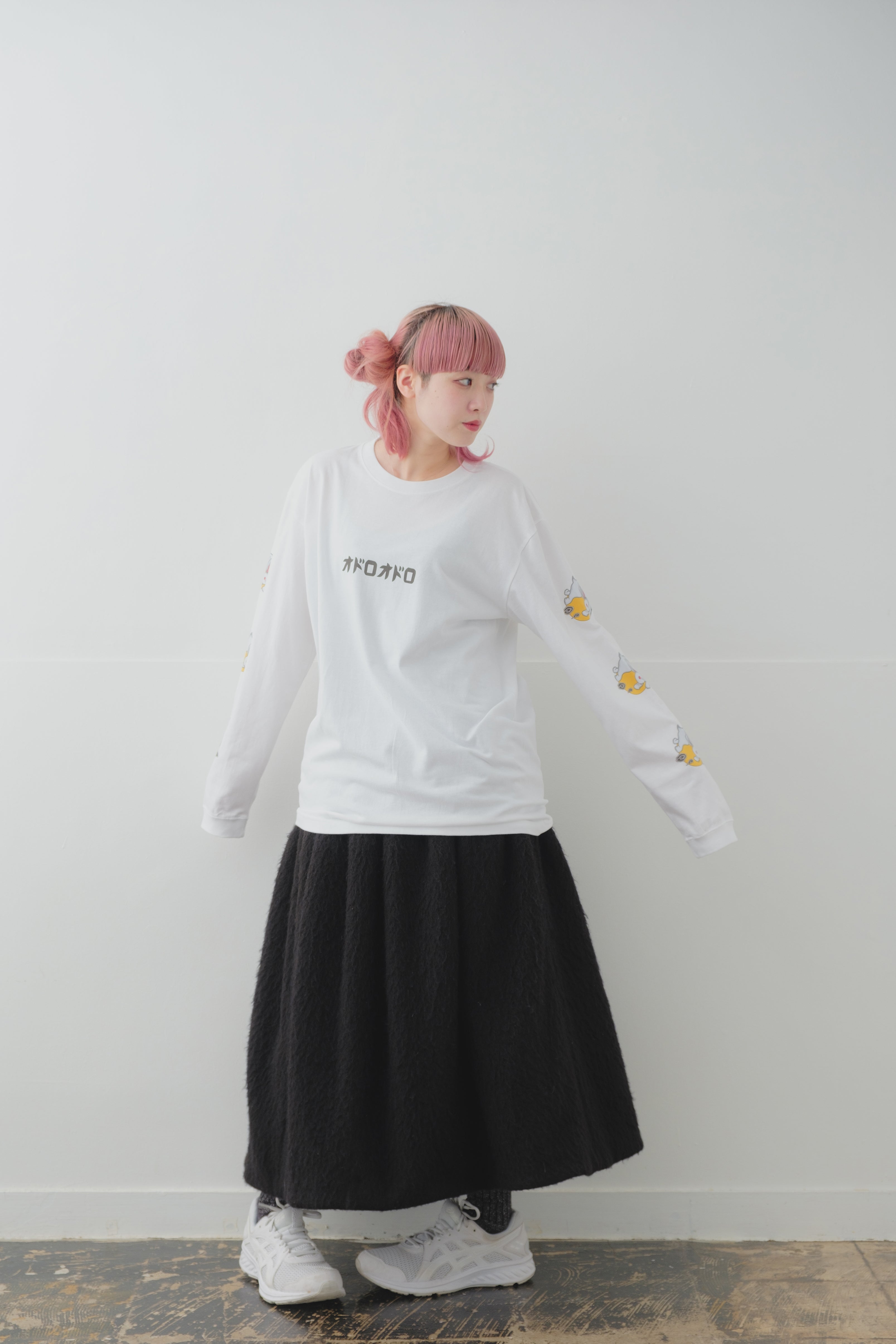 白兎 Long Sleeve T-Shirt type-A