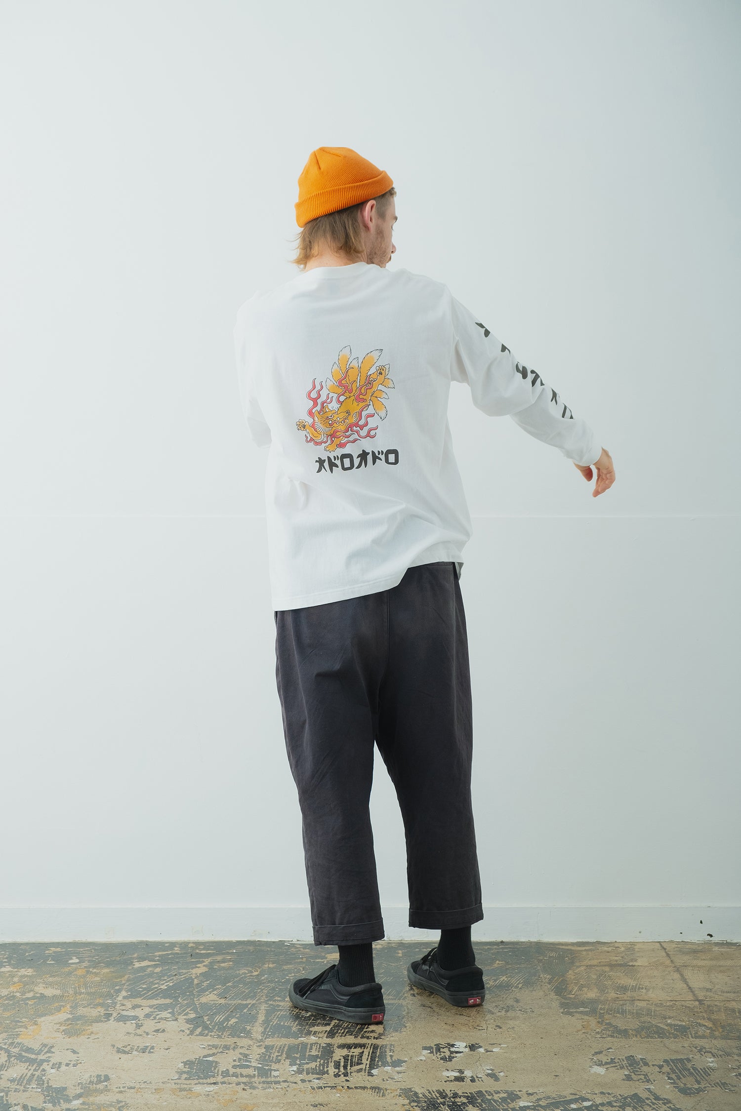 九尾の狐 Long Sleeve T-Shirt type-B