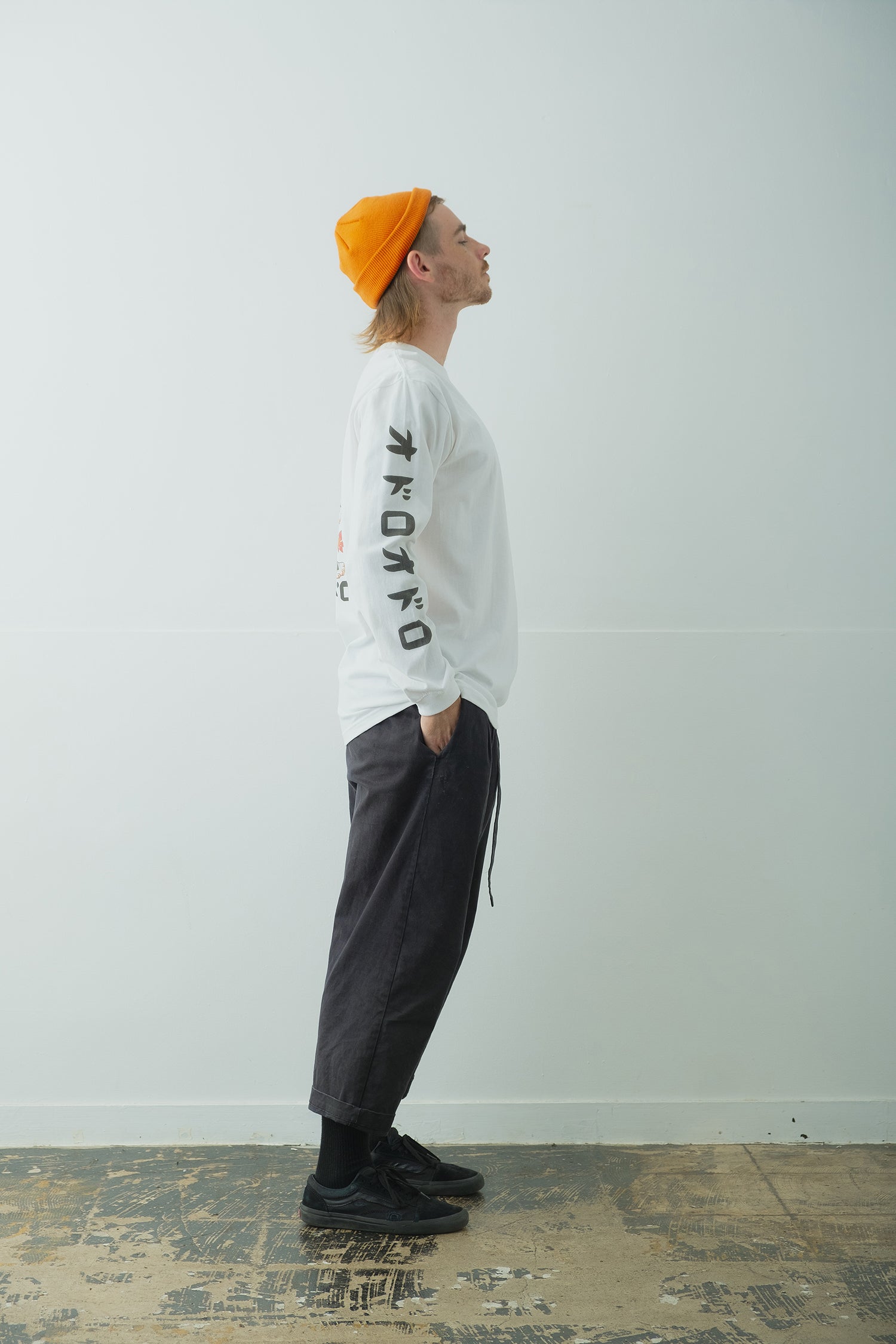 五黄の虎 Long Sleeve T-Shirt type-B